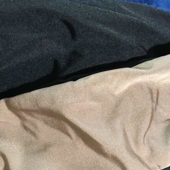 Good American Bikini Good Band Reversible Swim Bandeau Top Black/Latte S NWT - Picture 4 of 6